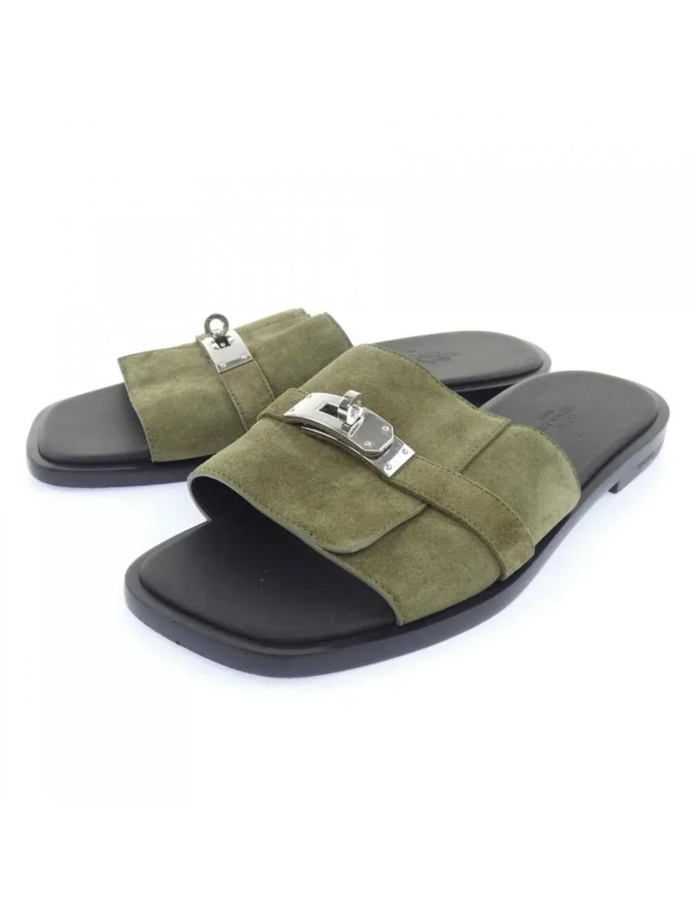 Hermes Gabriel Kelly Buckle Sandals